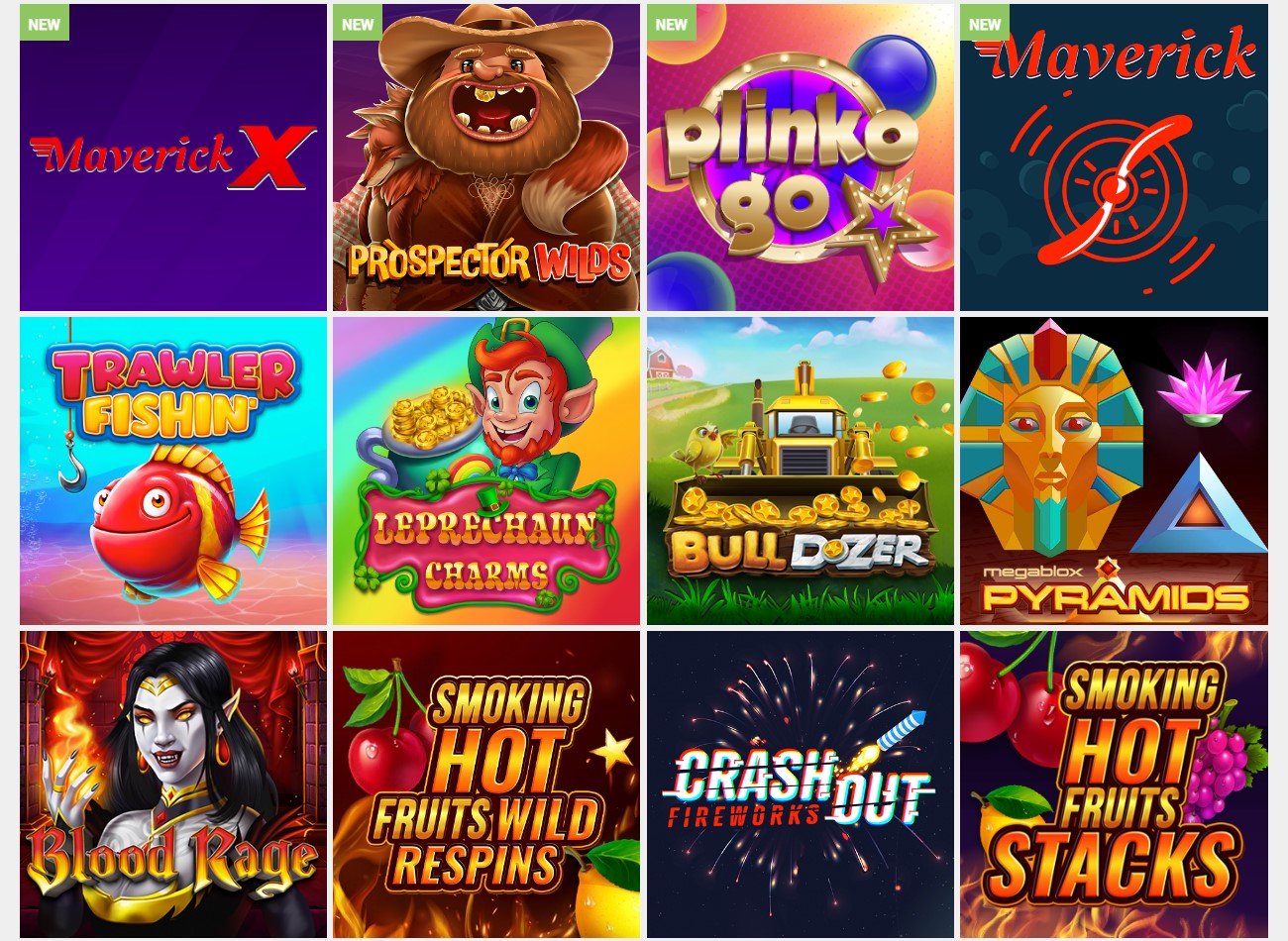 1x2 Gaming Slot Spiele