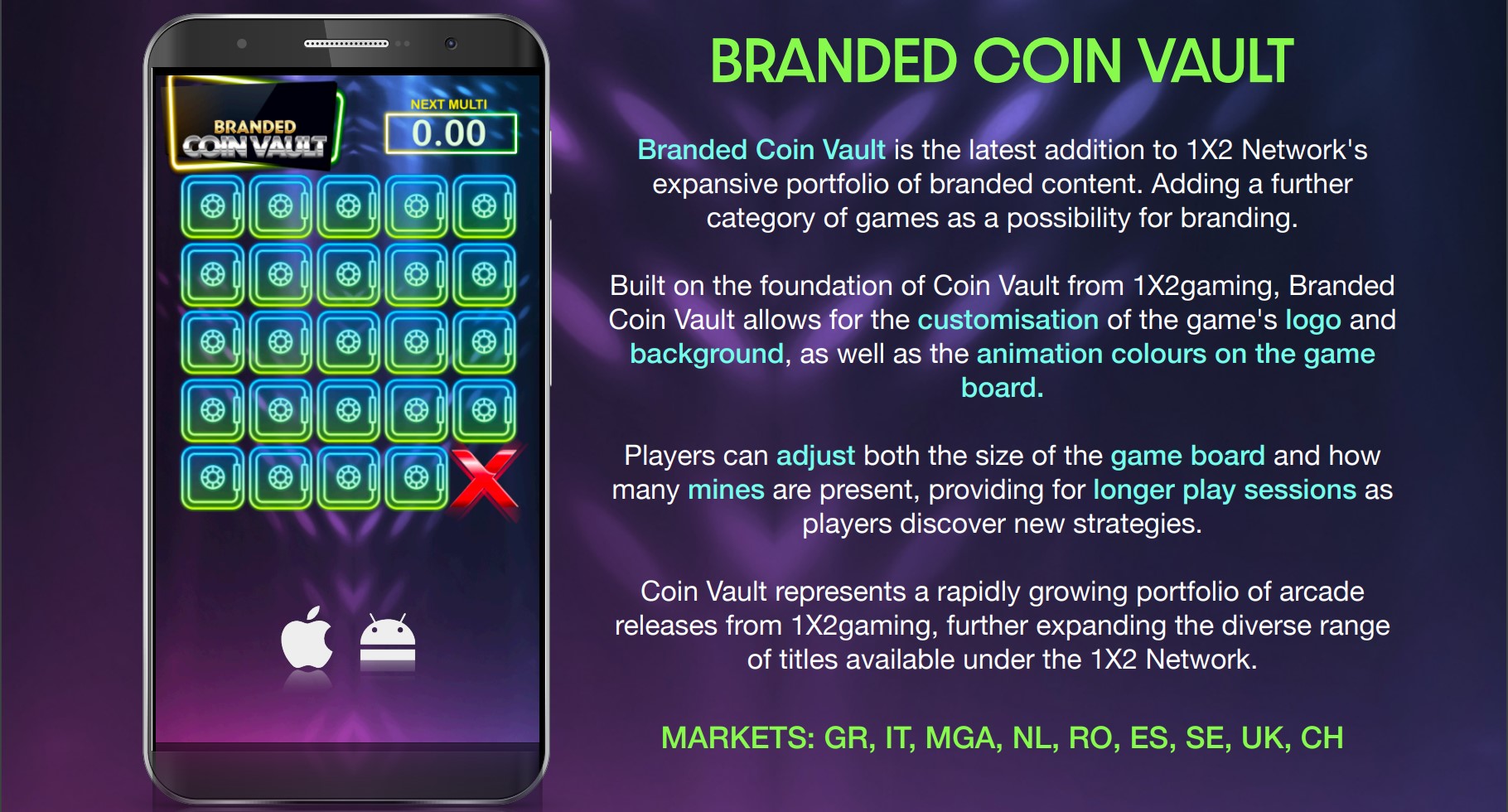 Branded Coin Vault 주요 정보